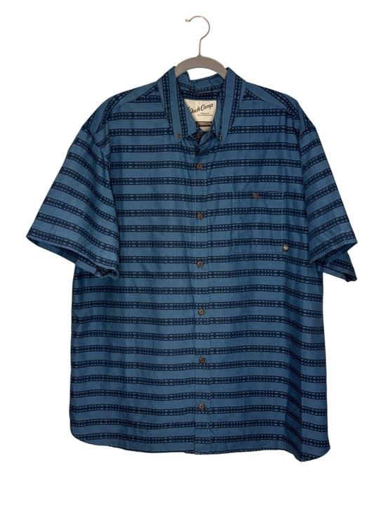 Duck Camp Other - Duck Camp Shirt Men’s 2XL Short Sleeve Button Down Aztec Print Cotton